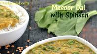 masoor dal with spinach recipe | protein rich dal | dal palak | masoor dal with spinach recipe | protein rich dal | dal palak |