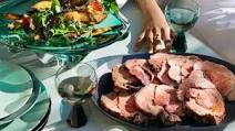Cold Roast Lamb with Eggplant Recipe | Bon Appetit Cold Roast Lamb with Eggplant Recipe | Bon Appetit