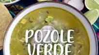 Pozole verde de pollo Pozole verde de pollo