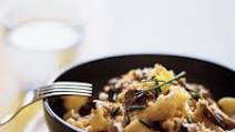 Pasta with Mushrooms and Mascarpone Pasta with Mushrooms and Mascarpone