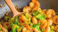 One Pan Shrimp and Broccoli One Pan Shrimp and Broccoli