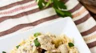 Creamy Chicken and Mushrooms with Rice Creamy Chicken and Mushrooms with Rice
