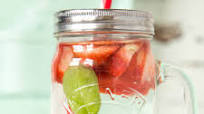 The Post Workout Strawberry & Basil Infused Water Quencher The Post Workout Strawberry & Basil Infused Water Quencher