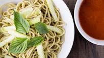 Green Tea Noodles with Gochujang Dipping Sauce Green Tea Noodles with Gochujang Dipping Sauce