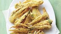 Smashed Fried Okra Smashed Fried Okra