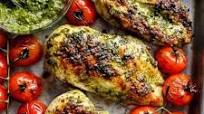 2 Ingredient Pesto Chicken 2 Ingredient Pesto Chicken