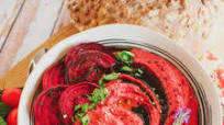 Beet White Bean Hummus Beet White Bean Hummus