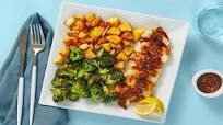 Balsamic Fig Chicken with Roasted Potatoes & Lemony Broccoli Balsamic Fig Chicken with Roasted Potatoes & Lemony Broccoli