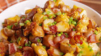 Loaded Slow-Cooker Potatoes Loaded Slow-Cooker Potatoes
