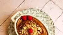 Cacao raspberry dessert hummus Cacao raspberry dessert hummus