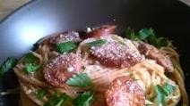 Spaghetti With Kielbasa Latin Style Spaghetti With Kielbasa Latin Style