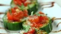 Cucumber Bruschetta Cups Cucumber Bruschetta Cups