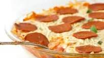 Vegan Pepperoni Pizza Dip Vegan Pepperoni Pizza Dip