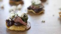 Steak Tostada Bites Steak Tostada Bites