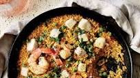 Saffron Rice with Tilapia and Shrimp Saffron Rice with Tilapia and Shrimp