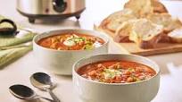Slow-Cooker Tomato and Chickpea Soup Slow-Cooker Tomato and Chickpea Soup