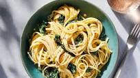 Pasta With Creamy Herb Sauce Pasta With Creamy Herb Sauce