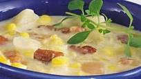 Slow-Cooker Potato and Double-Corn Chowder Slow-Cooker Potato and Double-Corn Chowder