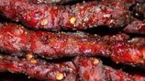 Smoked Venison Teriyaki Jerky Smoked Venison Teriyaki Jerky