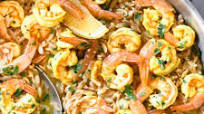 Lemon Garlic Shrimp with Orzo Lemon Garlic Shrimp with Orzo