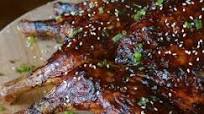 Asian-Glazed Spatchcock Chicken Asian-Glazed Spatchcock Chicken