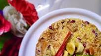 No bake fresh fruits and nuts christmas cake No bake fresh fruits and nuts christmas cake