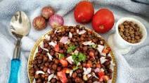 Black Channa Chat Mumbai Street Style Black Channa Chat Mumbai Street Style