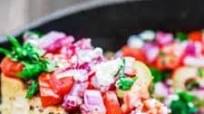 One-Skillet Mediterranean Chicken Recipe with Tomatoes and Green Olives One-Skillet Mediterranean Chicken Recipe with Tomatoes and Green Olives
