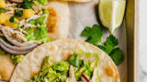 Paleo Mango Chicken Tostadas (Gluten-free, AIP) Paleo Mango Chicken Tostadas (Gluten-free, AIP)