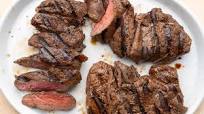 Grilled Lemon-Garlic Elk Steaks Grilled Lemon-Garlic Elk Steaks