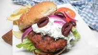 Greek Grilled Beyond Meat® Burgers Greek Grilled Beyond Meat® Burgers