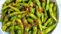 Spicy Garlic Ginger Edamame Spicy Garlic Ginger Edamame