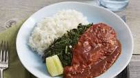 Masala-Spiced Chicken with Kale & Lime Rice Masala-Spiced Chicken with Kale & Lime Rice