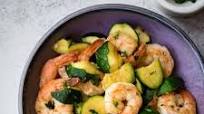 Sautéed Shrimp with Zucchini Sautéed Shrimp with Zucchini