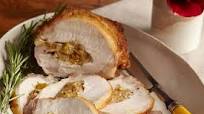 Maple-Glazed Stuffed Roast Pork Maple-Glazed Stuffed Roast Pork