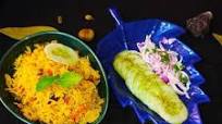 Mixed veg pulao with cucumber salad and raita Mixed veg pulao with cucumber salad and raita