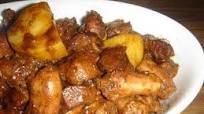 Adobong lengua at leeg (ox tongue and chicken neck adobo) Adobong lengua at leeg (ox tongue and chicken neck adobo)