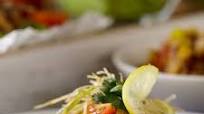Tostadas de Ceviche de Atún con Guacamole Tostadas de Ceviche de Atún con Guacamole