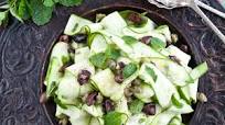 Greek zucchini salad Greek zucchini salad