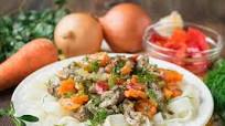 Chicken Liver with Vegetables in Sour Cream Chicken Liver with Vegetables in Sour Cream