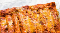 Enchiladas de Pollo Rojas Enchiladas de Pollo Rojas