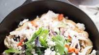 Hummus Topped Irish Nachos Hummus Topped Irish Nachos
