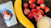 jordbær smoothie power shake jordbær smoothie power shake