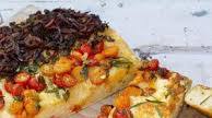 Three flavour focaccia Three flavour focaccia