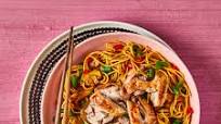 Crispy Chicken Singapore-Style Noodles Crispy Chicken Singapore-Style Noodles