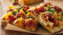 Mexican Chicken Pizza with Cornmeal Crust Mexican Chicken Pizza with Cornmeal Crust