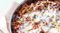 Cheesy Meat Rotini Recipe Cheesy Meat Rotini Recipe