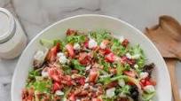 Strawberry and Feta Salad with Poppy Seed Dressing Strawberry and Feta Salad with Poppy Seed Dressing