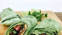 Chicken and Black Bean Cilantro Lime Burrito Chicken and Black Bean Cilantro Lime Burrito