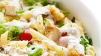 Creamy Chicken Caesar Pasta Salad Creamy Chicken Caesar Pasta Salad